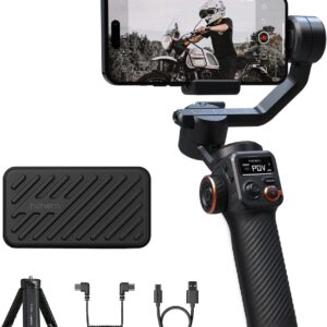 Hohem iSteady M6 Gimbal Stabilizer for Smartphone, 3-Axis Cell Phone Gimbal Built-in OLED