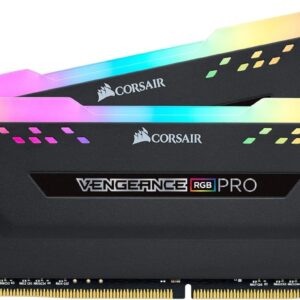 Corsair VENGEANCE RGB PRO DDR4 16GB (2x8GB) 3200MHz CL16 Intel XMP 2.0 iCUE Compatible Computer Memory