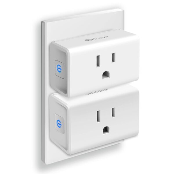 Kasa Smart Plug Ultra Mini 15A, Smart Home Wi-Fi Outlet Works with Alexa, Google Home & IFTTT