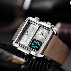 FEICE Wathes for Men Digital LED Analog Quartz Wristwatch